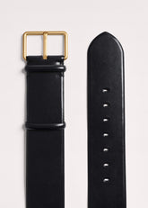 Black Extra Wide Waisted Belt