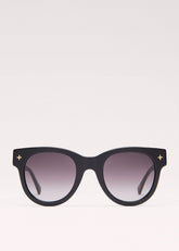 Black D Frame Sunglasses