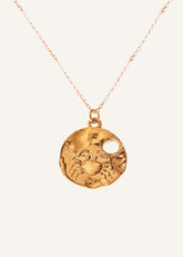 Gold Cancer Necklace