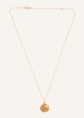 Gold Cancer Necklace