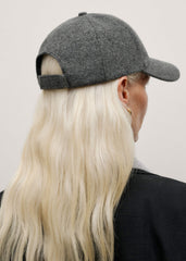Gray Baseball Cap