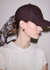 Brown Baseball Cap