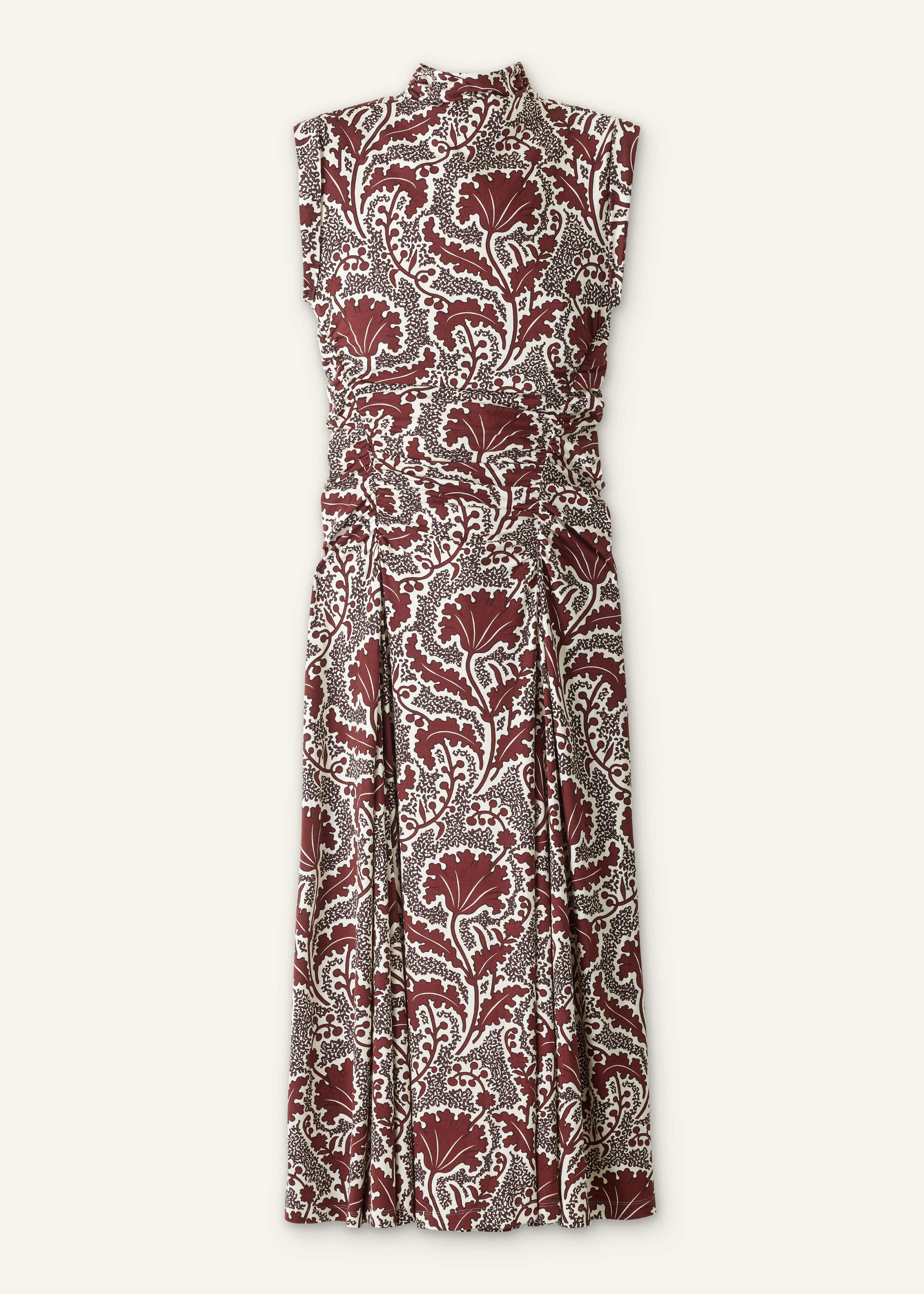 Cinnamon Rising Wildflowers Print Fit + Flare Maxi Dress