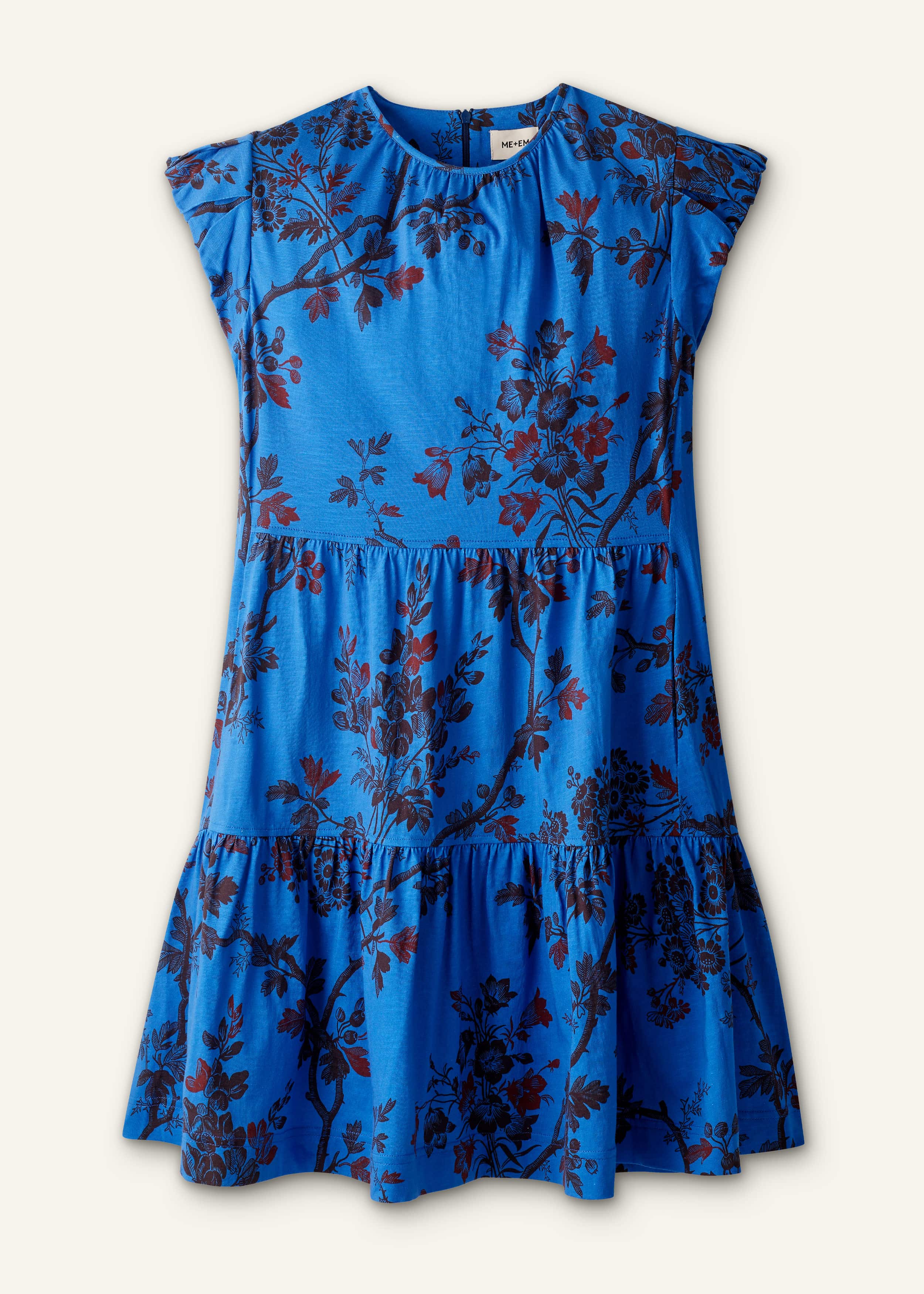 Blue Short Swing Dress