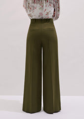 Olive Green Forever Wide-Leg Pant