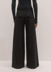 Black Wide-Leg Pant