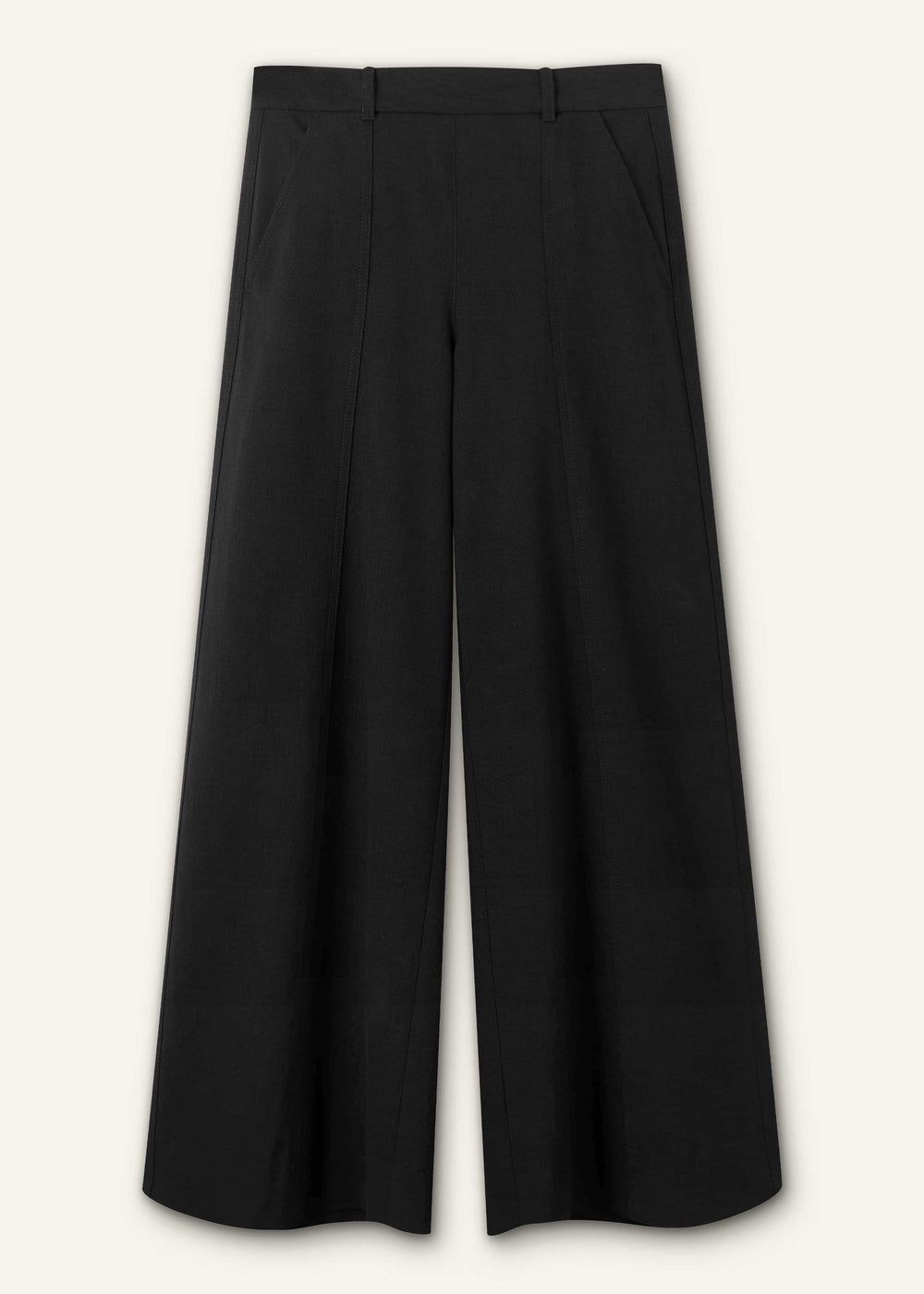 Black Wide-Leg Pant