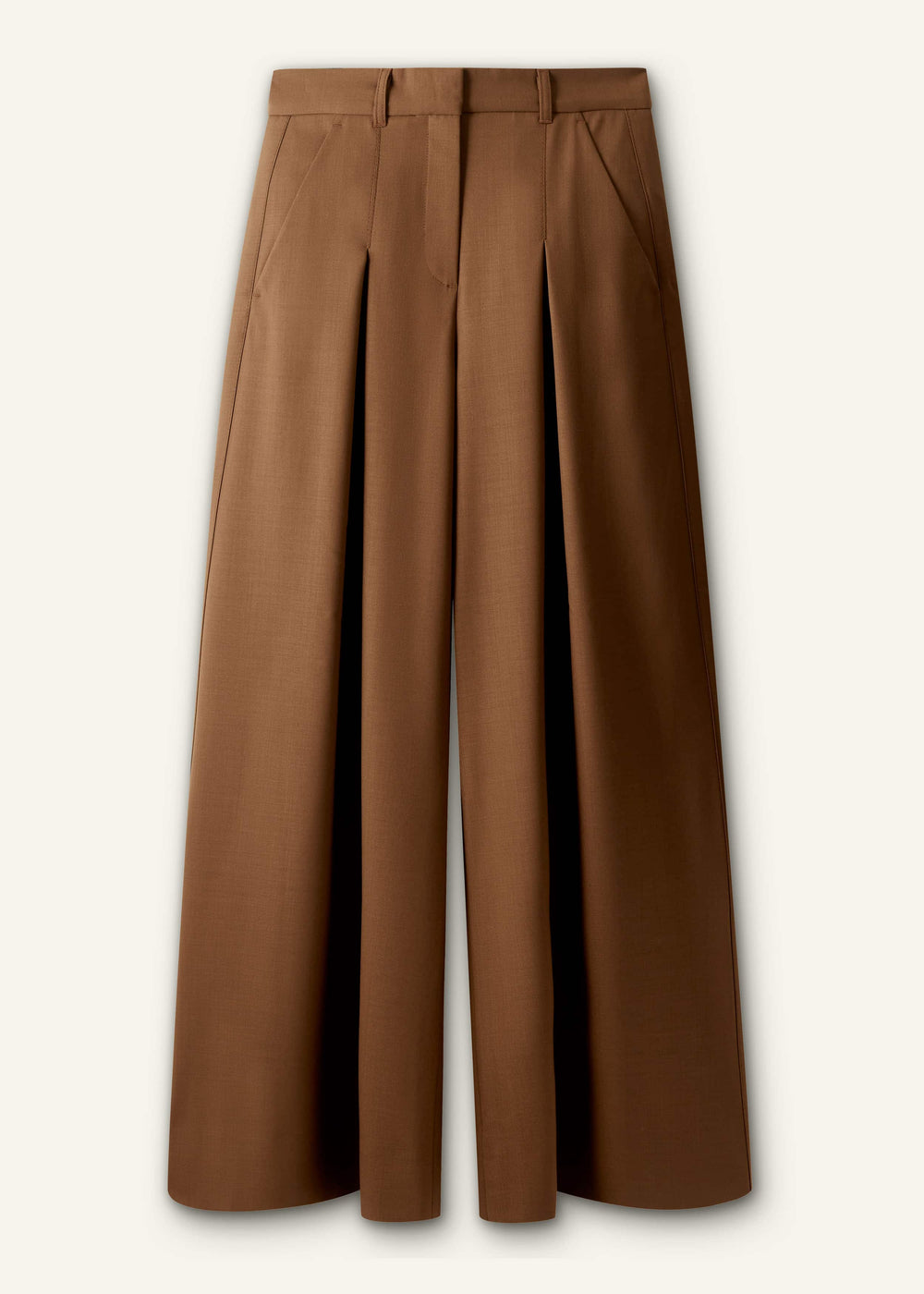Walnut Brown Ultimate Very Wide-Leg Pant