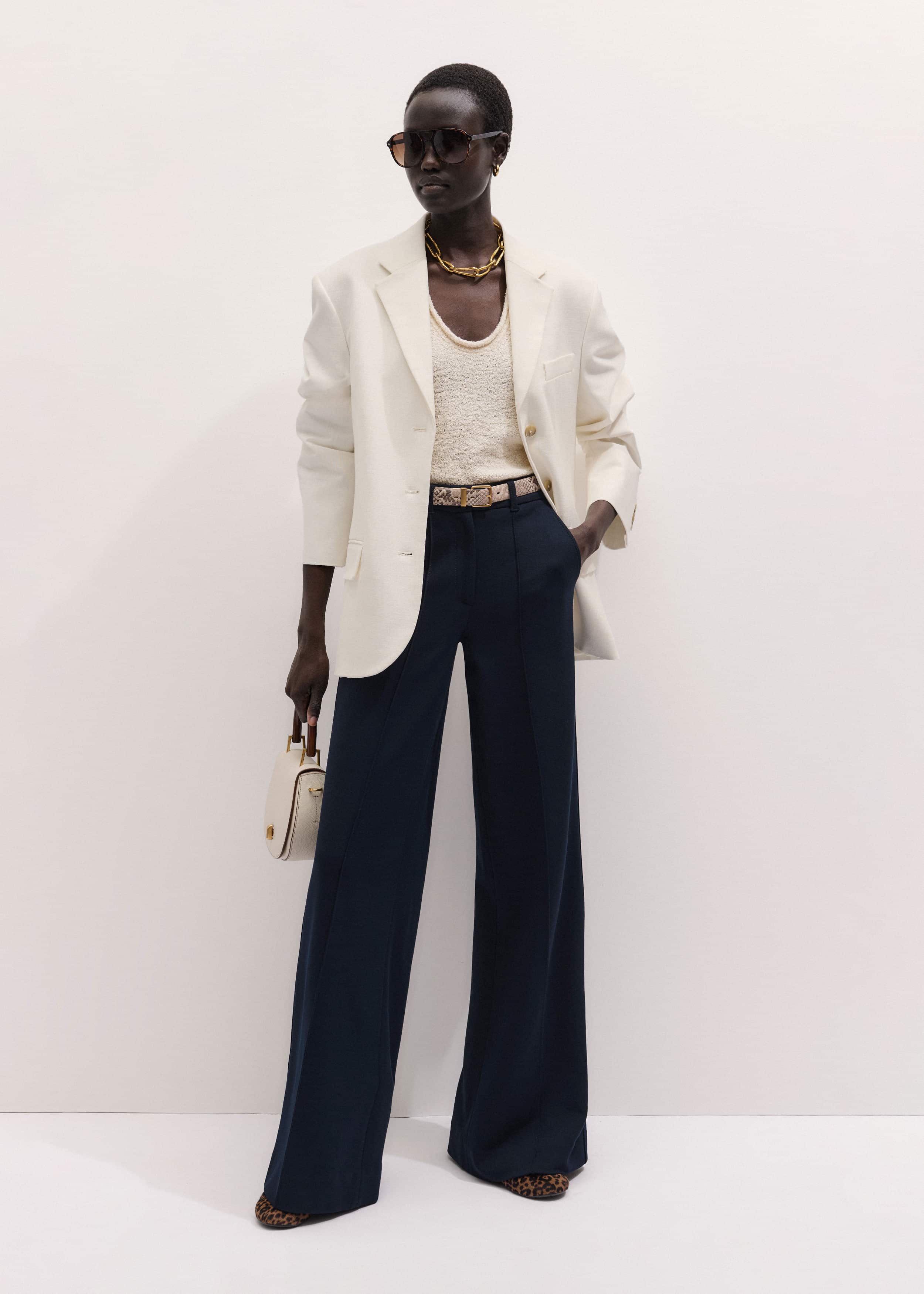 Navy Luxe Travel Tailoring Man Pant