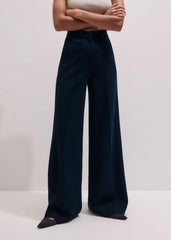 Navy Luxe Travel Tailoring Man Pant