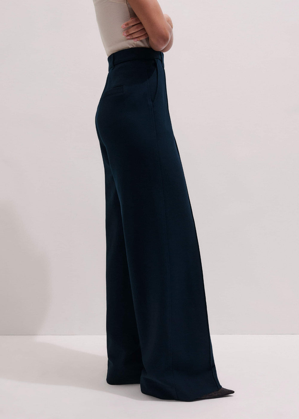 Navy Luxe Travel Tailoring Man Pant