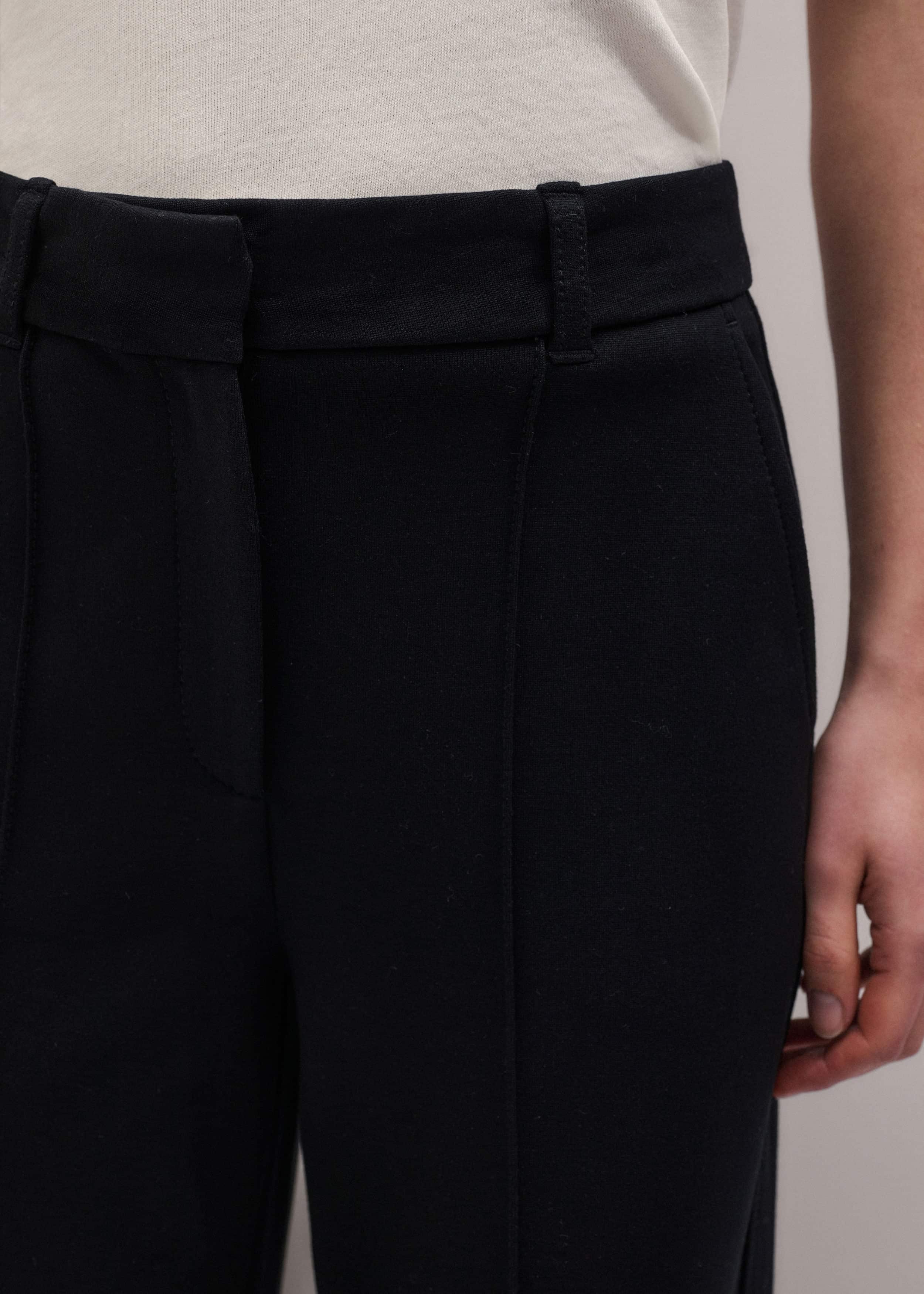 Black Luxe Travel Tailoring Man Pant