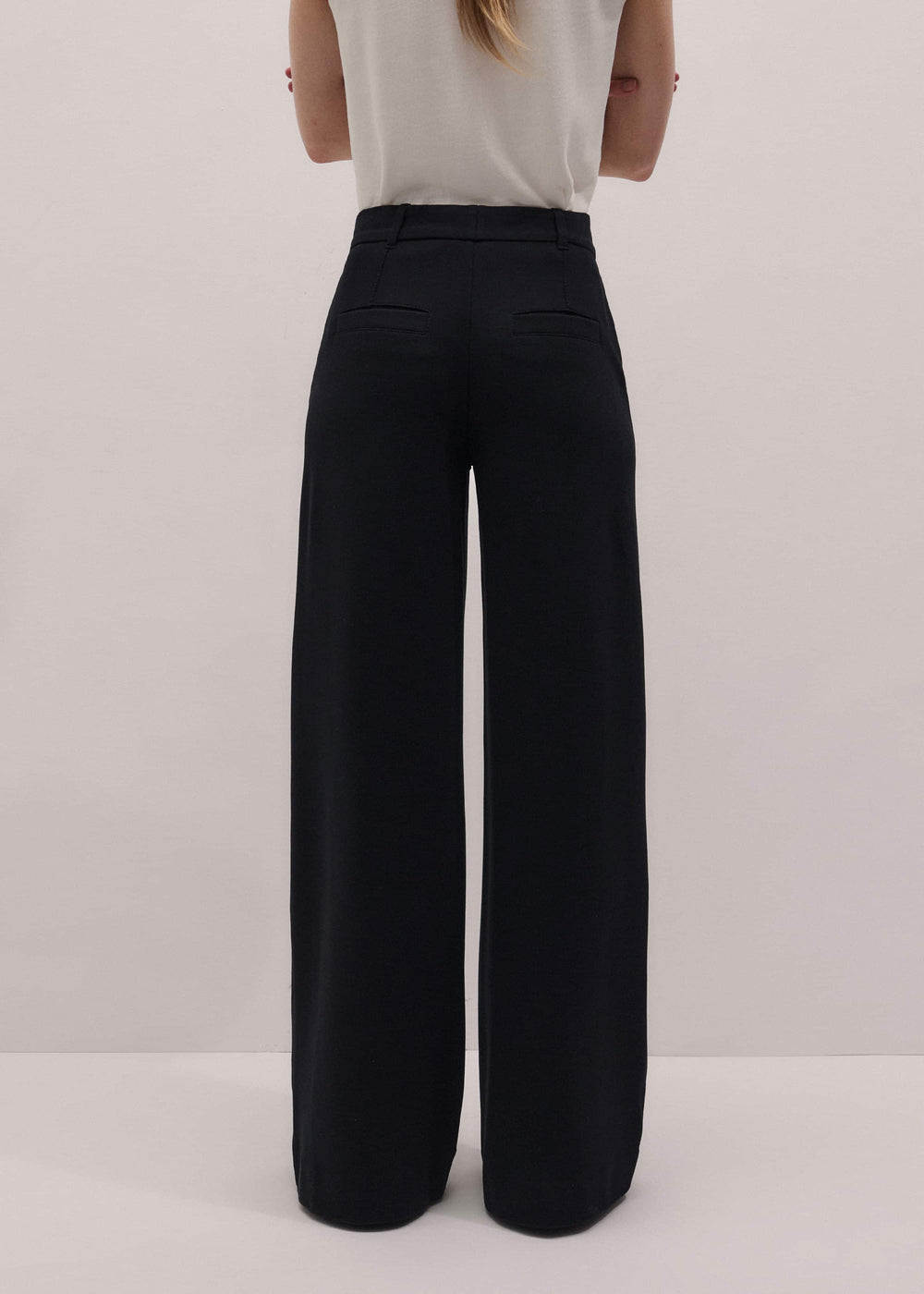 Black Luxe Travel Tailoring Man Pant