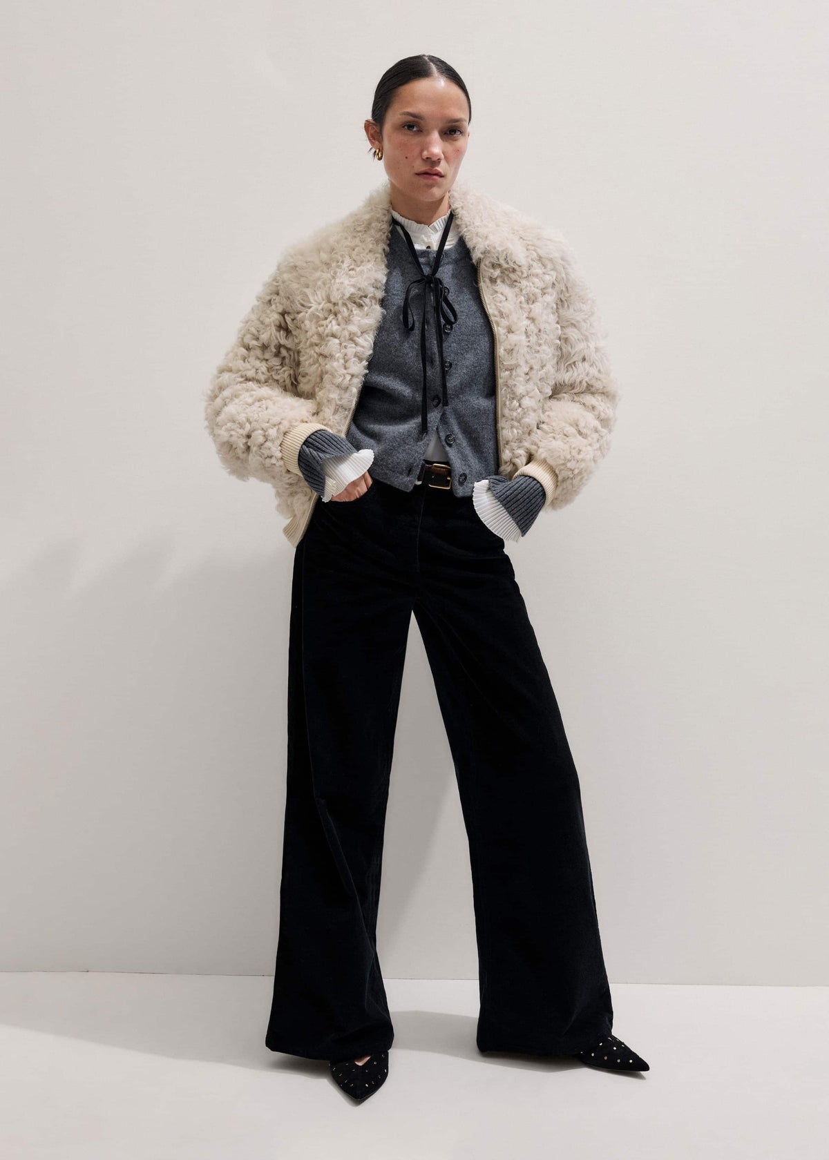 Black Ultimate Wide-Leg Pant