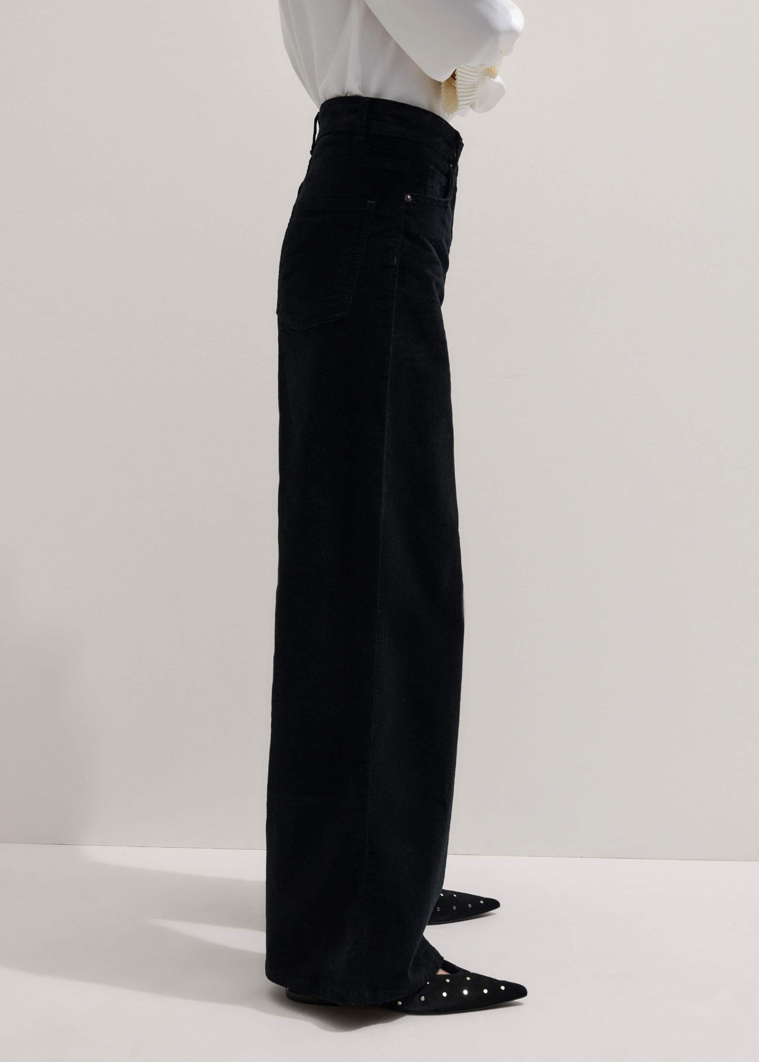 Black Ultimate Wide-Leg Pant