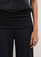 Black Super Wide Palazzo Pant