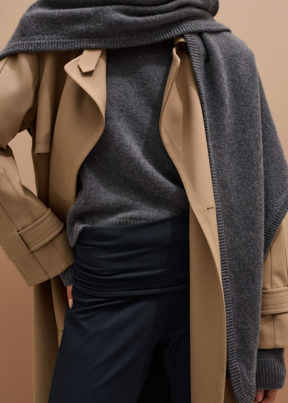 Navy Icon Palazzo Pant