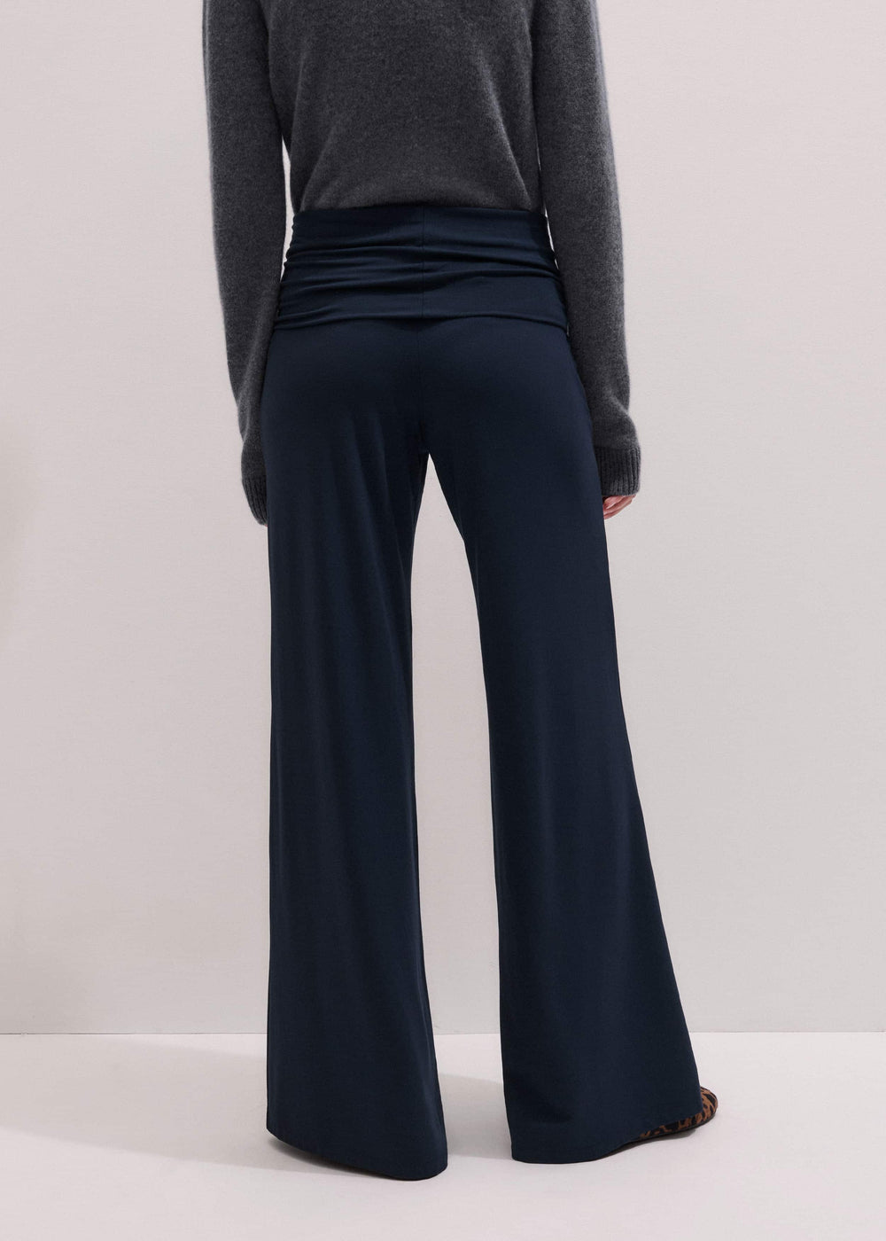 Navy Icon Palazzo Pant