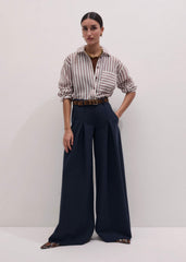 Navy Ultimate Very Wide-Leg Pant