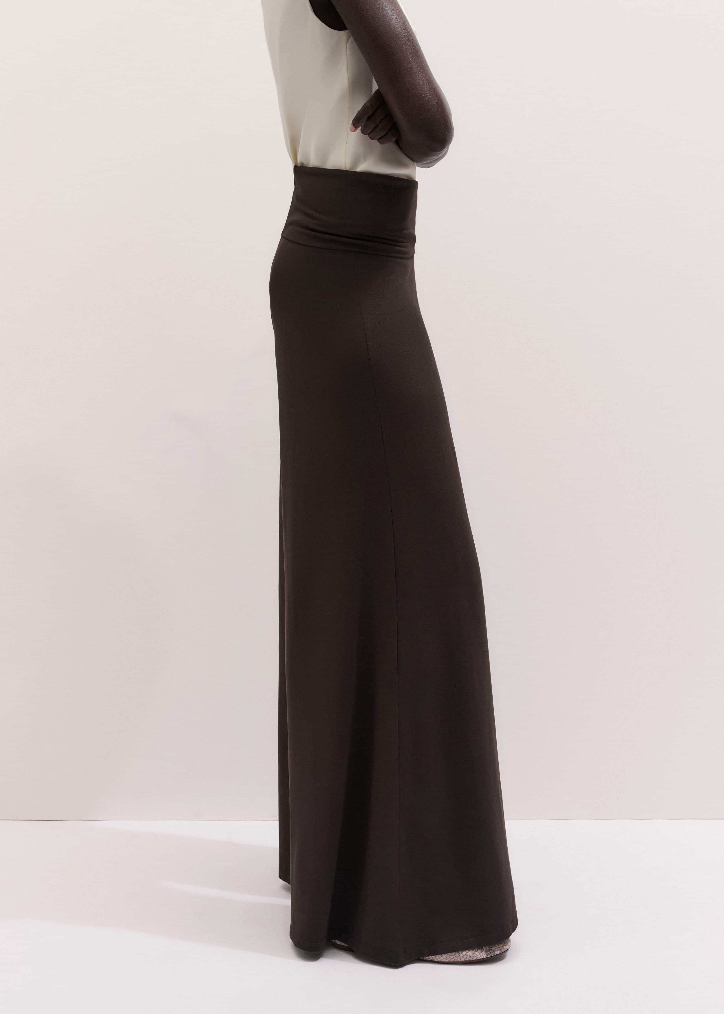 Brown Super Wide Palazzo Pant