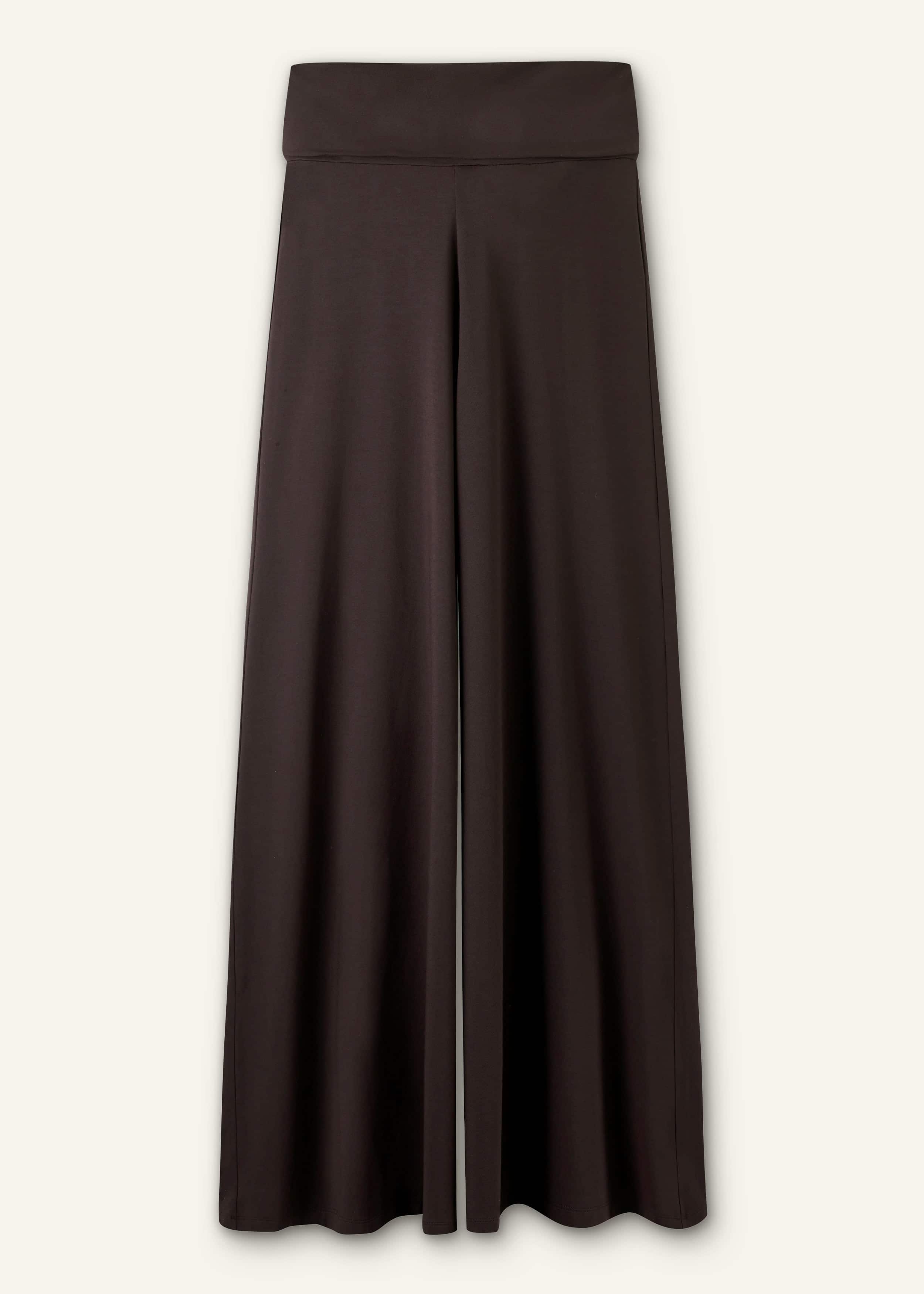 Brown Super Wide Palazzo Pant