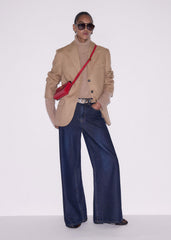 Dark Blue Rinse Wash Ultimate Wide-Leg Jean