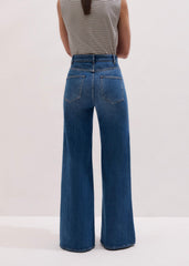 Blue Super Flare Wide Jean