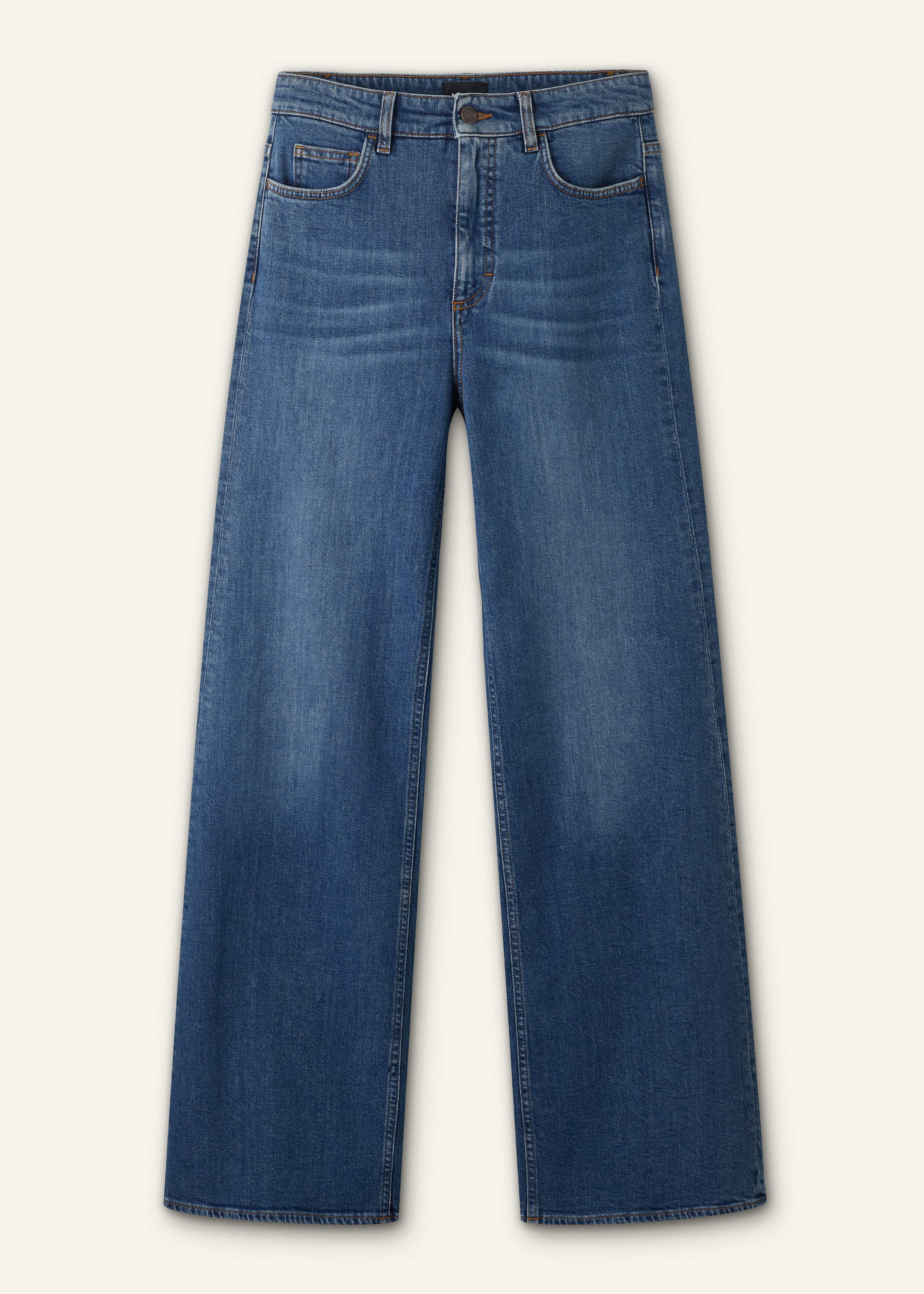 Blue Super Flare Wide Jean