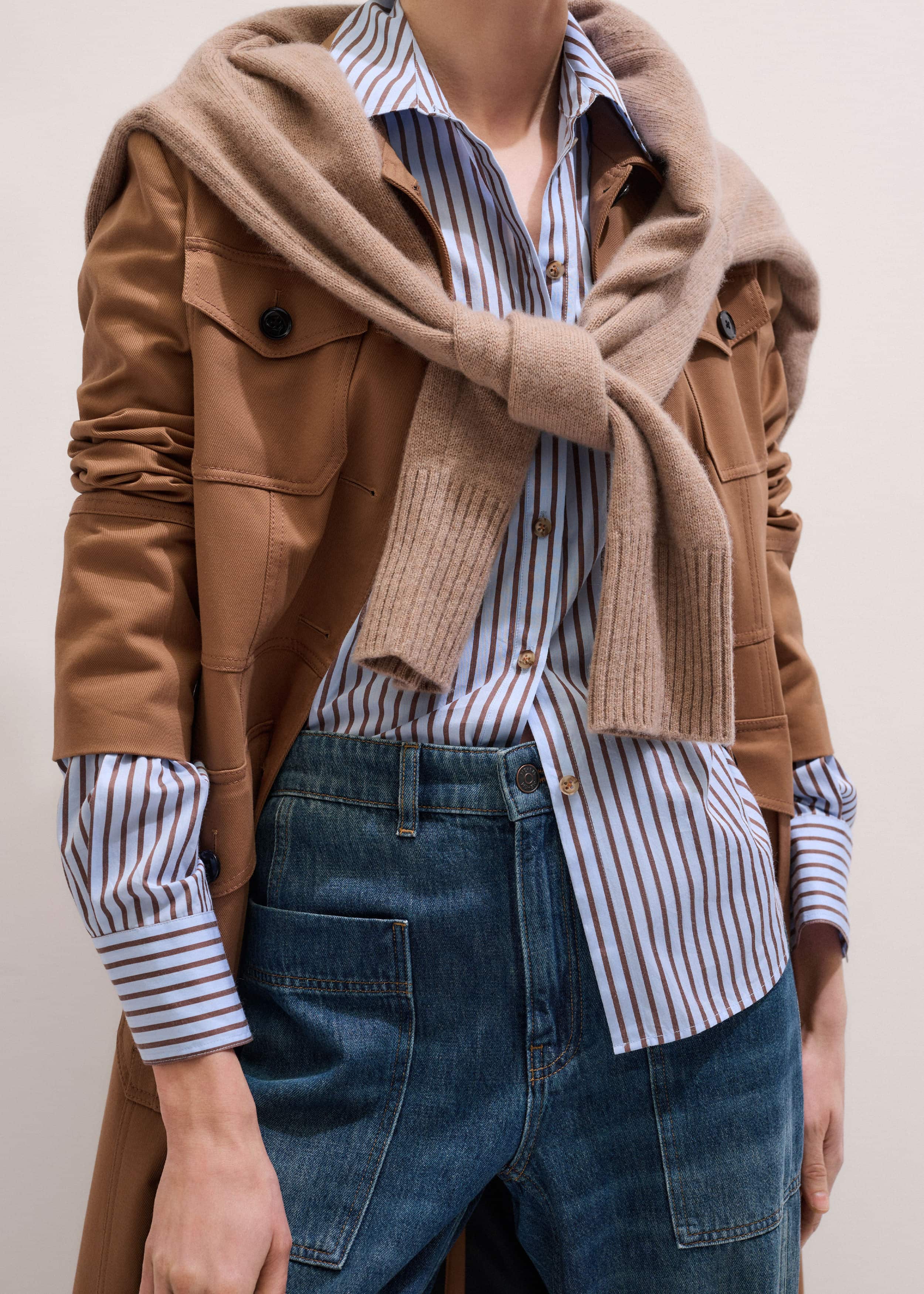 Blue Patch Pocket Engineered Jean