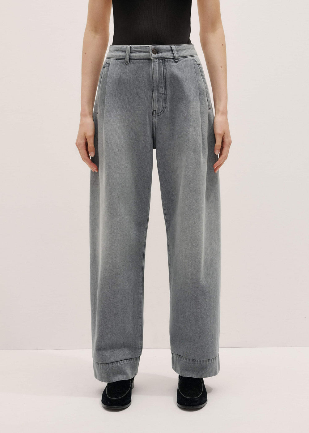 Gray Clever Jean