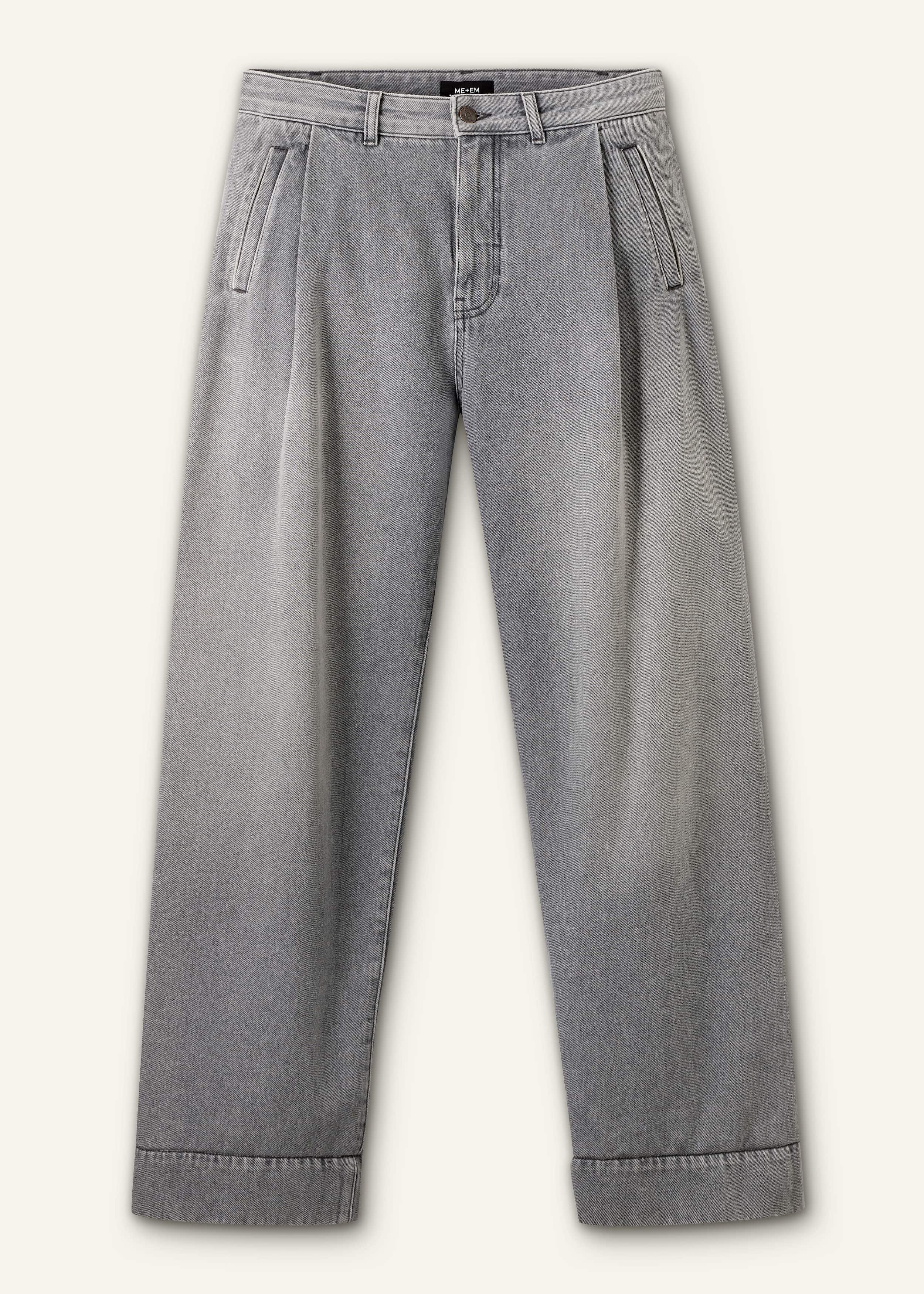 Gray Clever Jean
