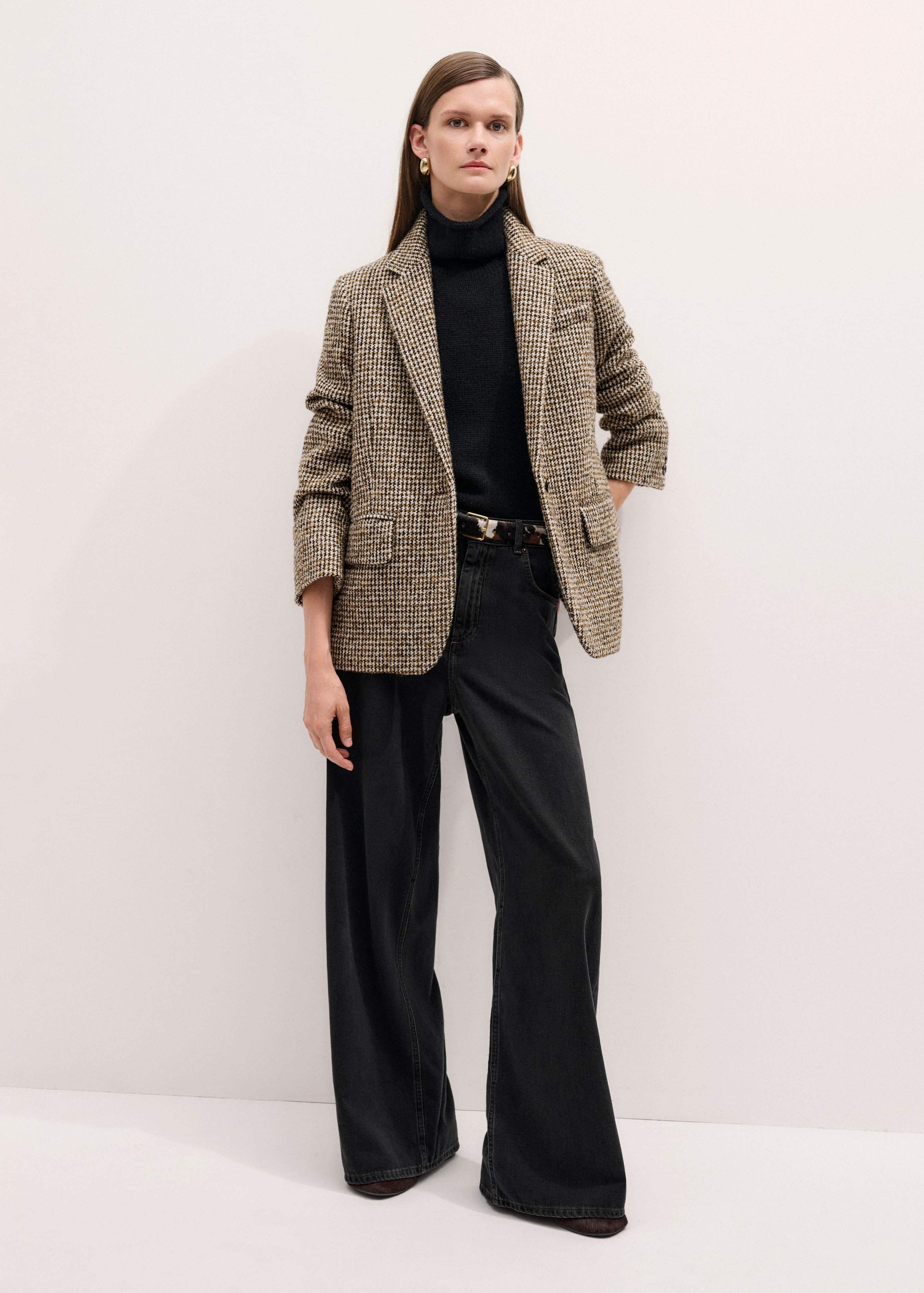 Black Every-Wear Baggy Jean