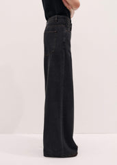 Black Every-Wear Baggy Jean