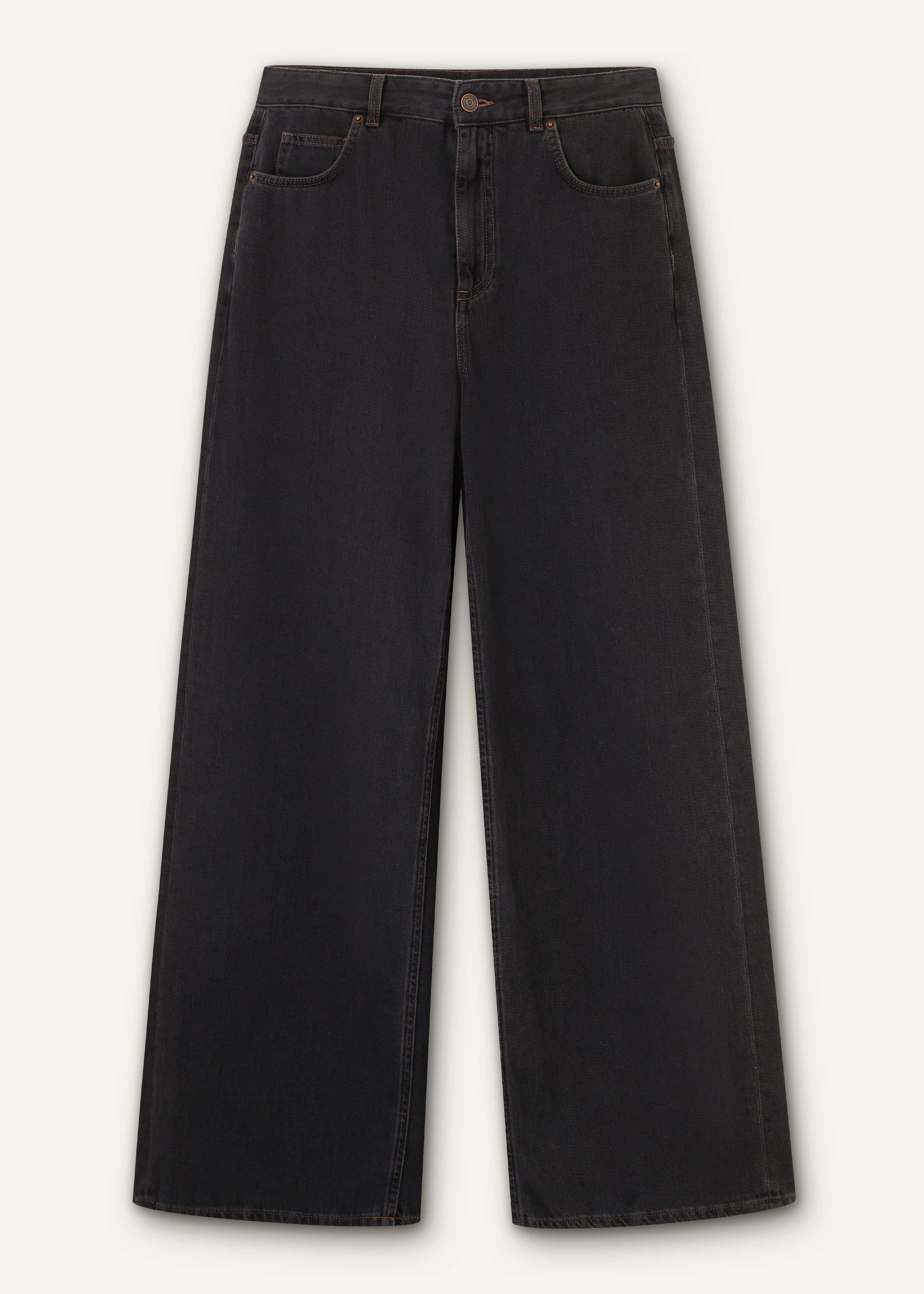 Black Every-Wear Baggy Jean