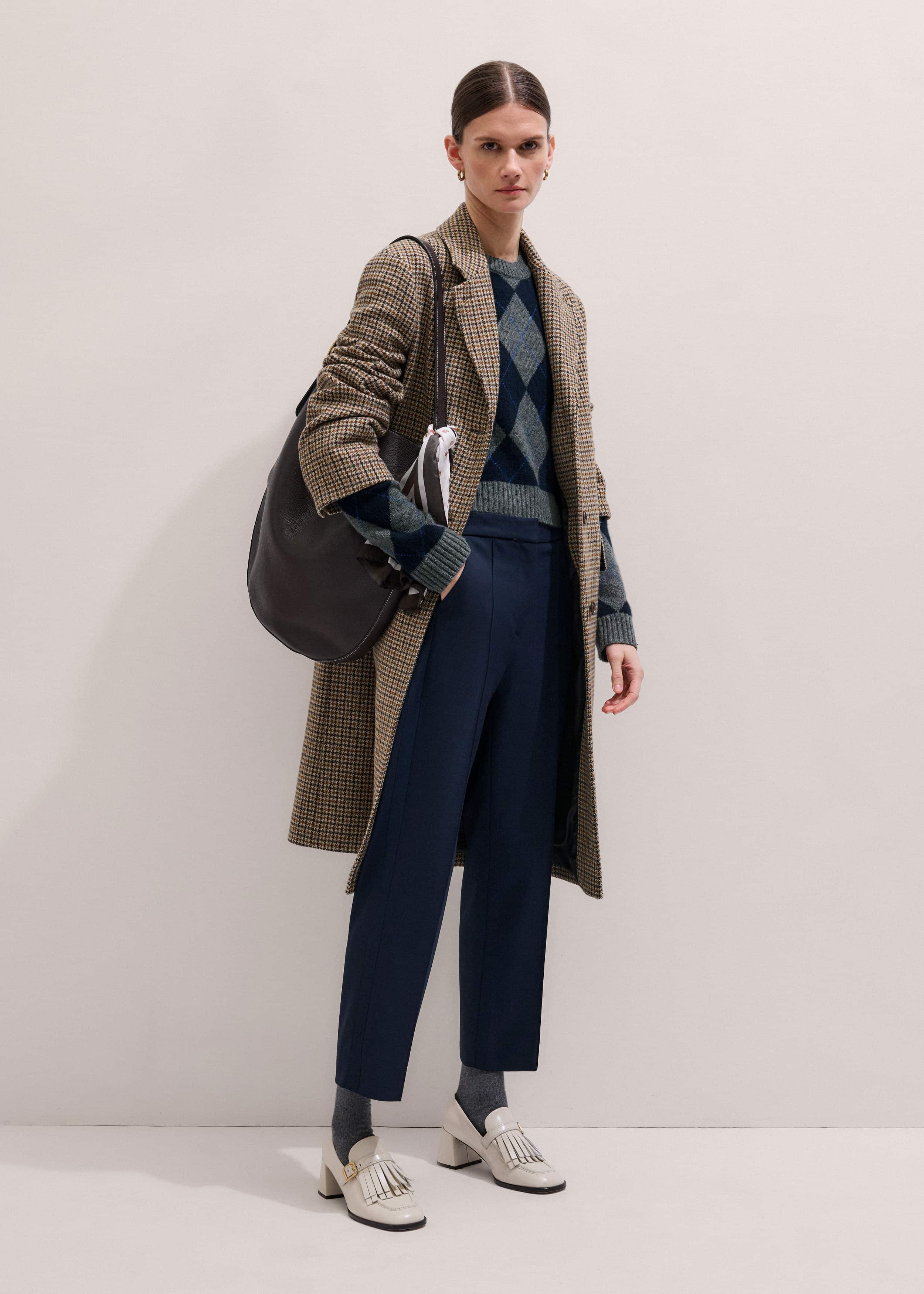 Navy Slim Crop Forever Pant | Pants