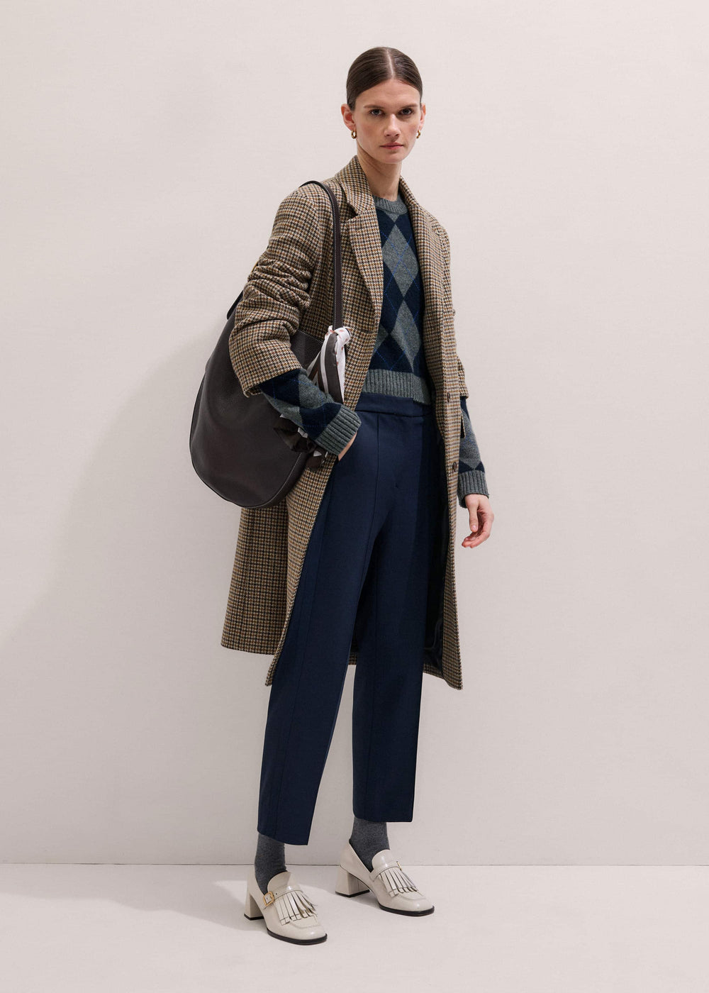 Navy Slim Crop Forever Pant | Pants