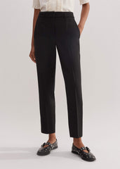 Black Slim Crop Forever Tux Pant | Woven Pants