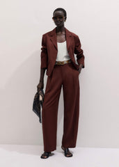 Cinnamon Brown Extreme Taper Pant