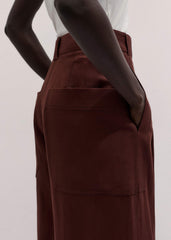 Cinnamon Brown Extreme Taper Pant