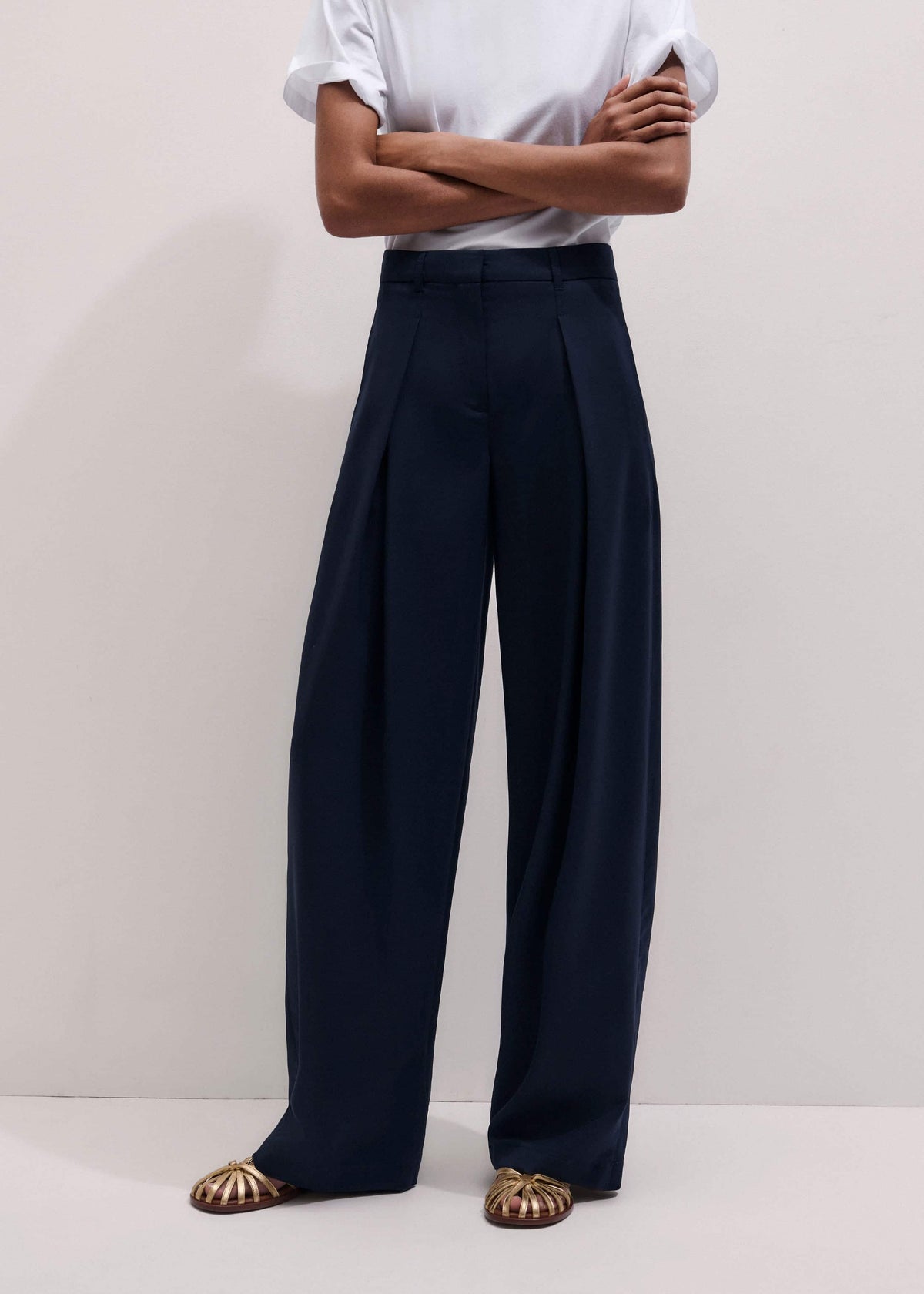 Navy Extreme Taper Pant