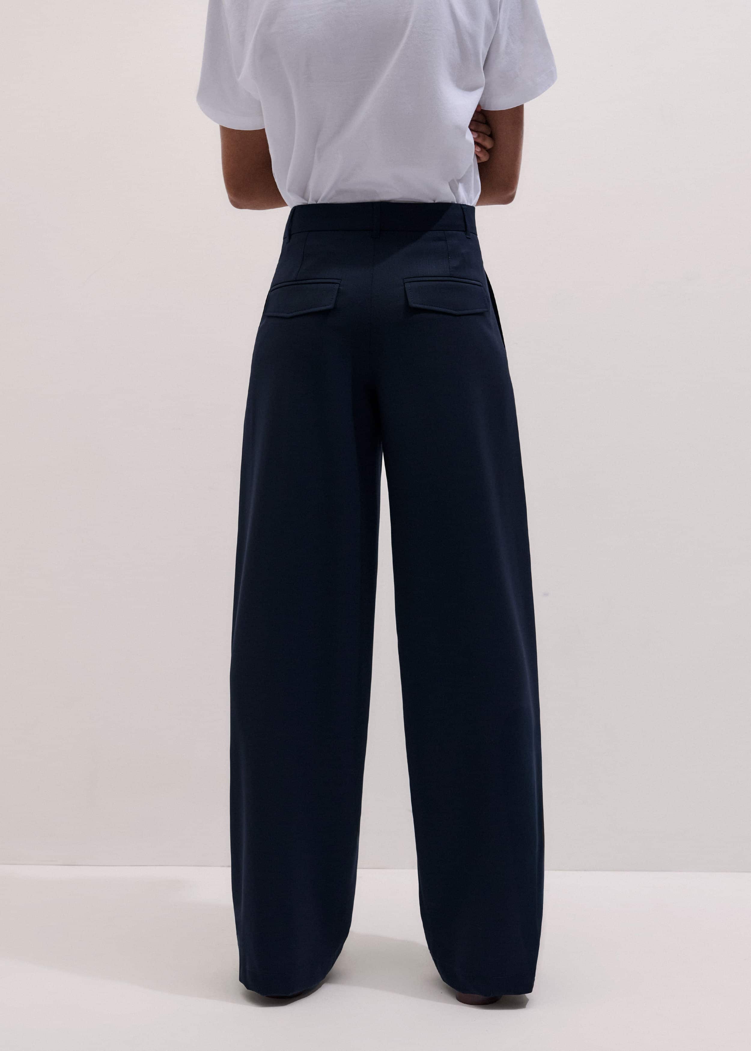 Navy Extreme Taper Pant