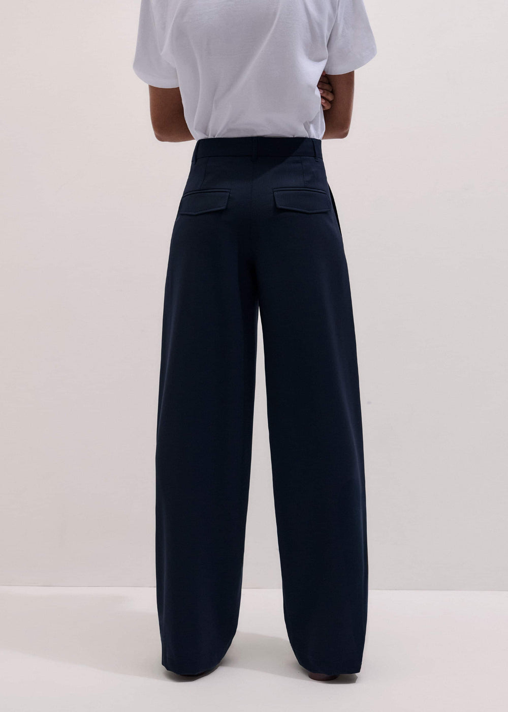Navy Extreme Taper Pant