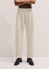 Ivory Clever Tapered Pant
