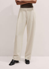 Ivory Clever Tapered Pant