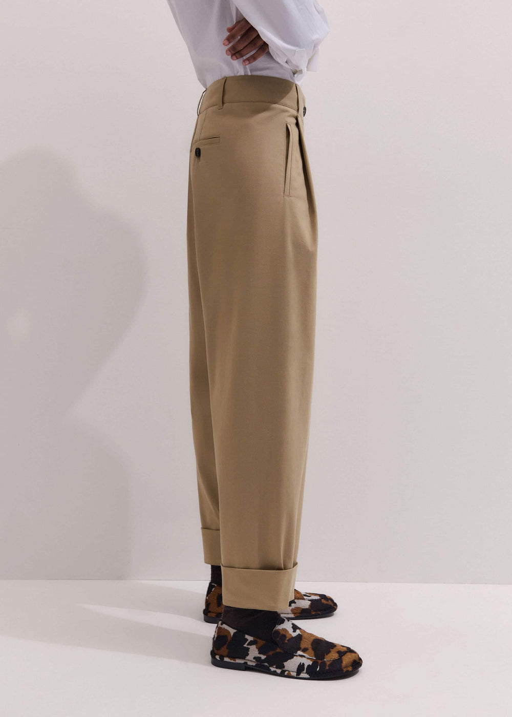Brown Clever Tapered Chino