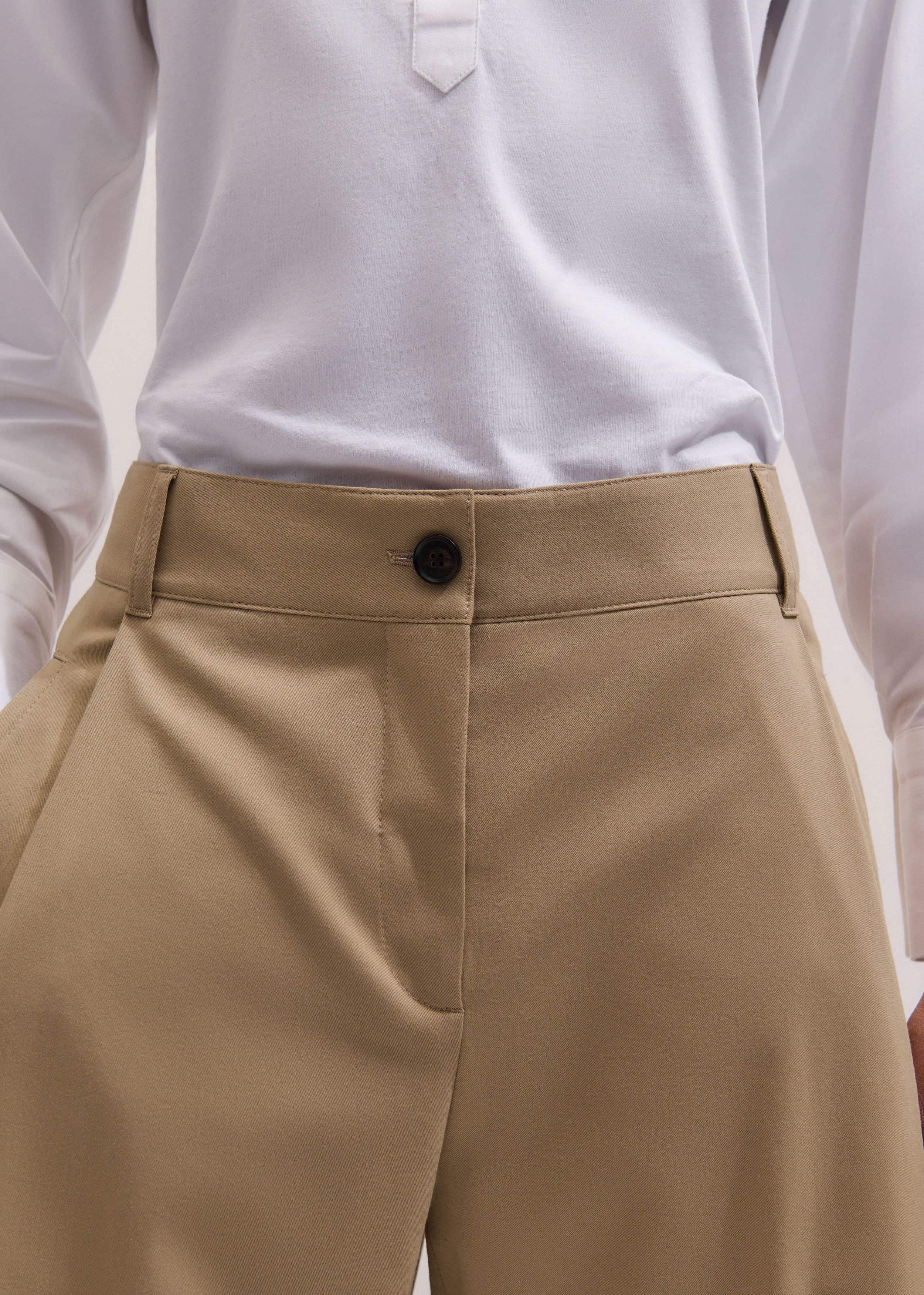 Brown Clever Tapered Chino