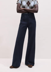 Navy Tailored Leg Elongator Pant