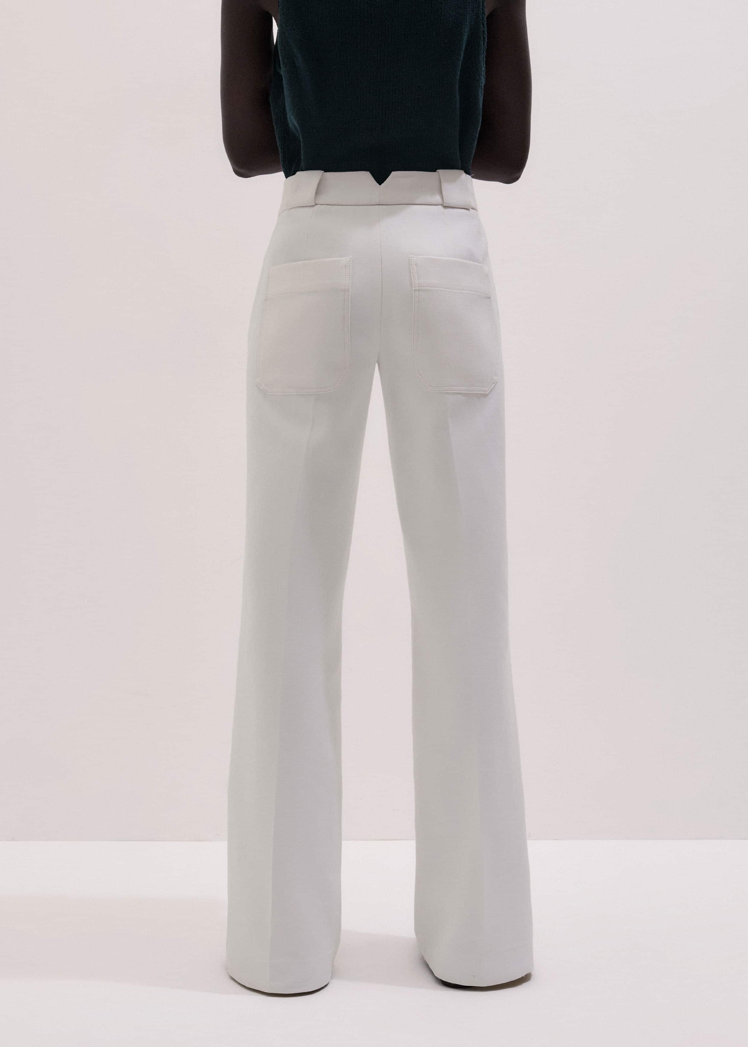 Ivory Everyday Leg Elongator Pant