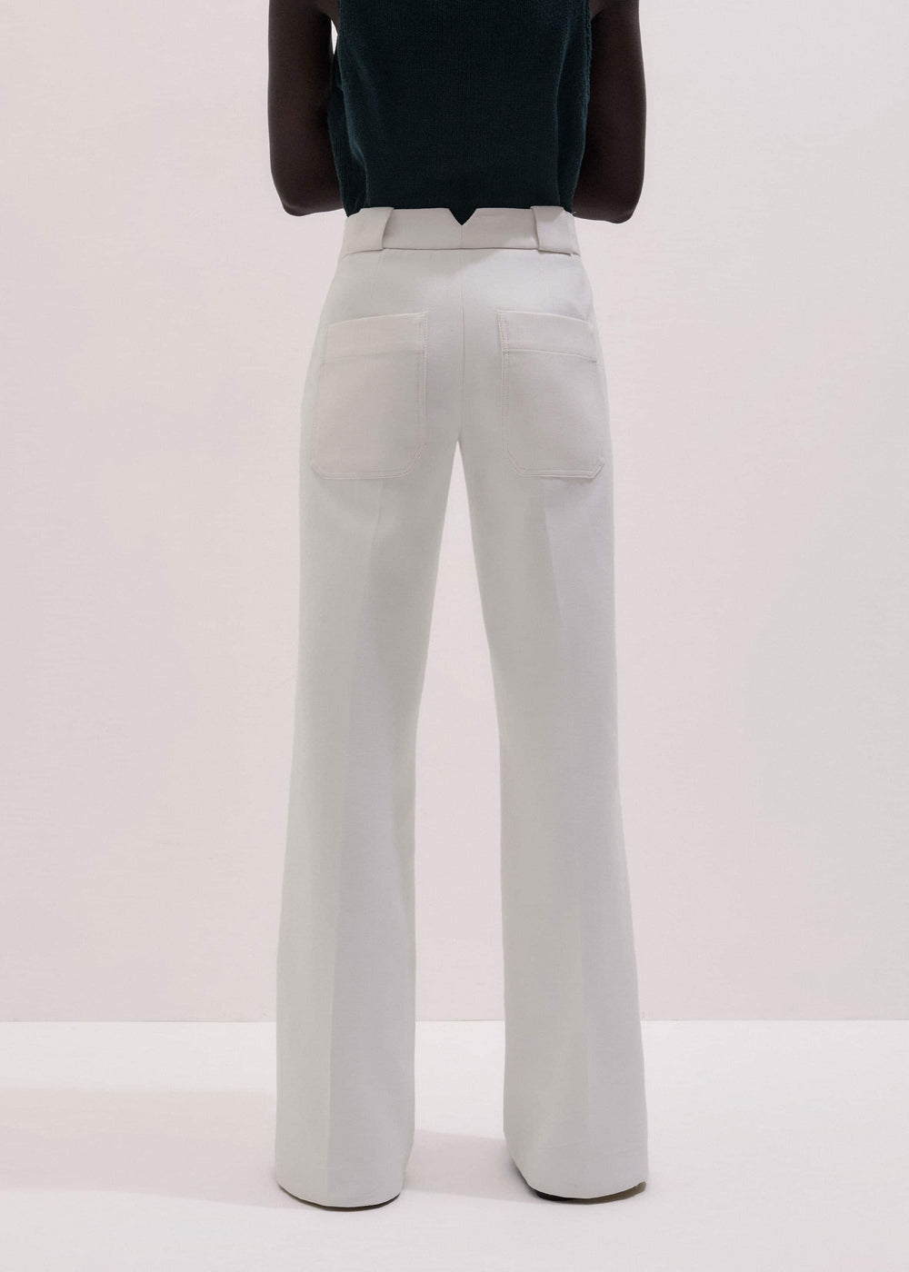 Ivory Everyday Leg Elongator Pant