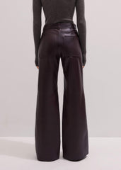 Red Boot Cut Pant